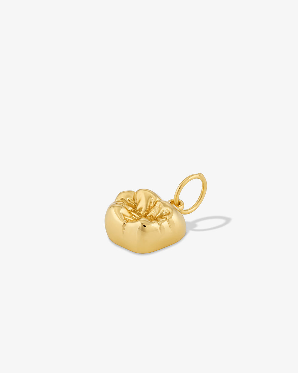 Groovy Molar Crown Pendant Charm